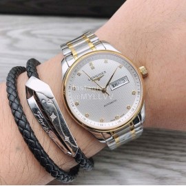 Longines 316l Fine Steel Case Waterproof Mechanical Watch