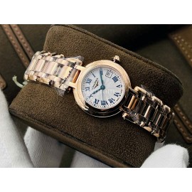 Longines Lg Factory New 26.5mm Dial Steel Strap Watch Gold