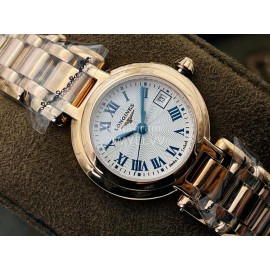 Longines Lg Factory New 26.5mm Dial Steel Strap Watch Gold