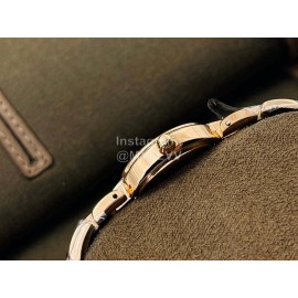 Longines Lg Factory New 26.5mm Dial Gold Steel Strap Watch 