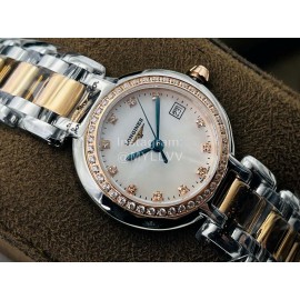 Longines Lg Factory 26.5mm Dial Steel Strap Watch