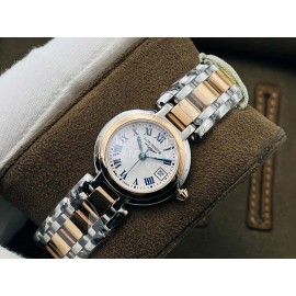 Longines Lg Factory 26.5mm Roman Numeral Dial Steel Strap Watch