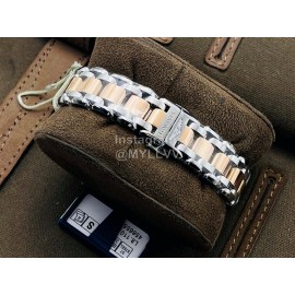 Longines Lg Factory 26.5mm Roman Numeral Dial Steel Strap Watch