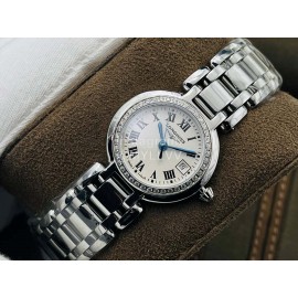 Longines Lg Factory 26.5mm Dial Steel Strap Watch Silver