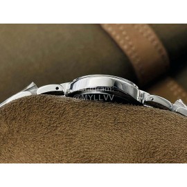 Longines Lg Factory 26.5mm Dial Silver Steel Strap Watch