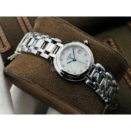 Longines Lg Factory New 26.5mm Dial Steel Strap Watch Silver