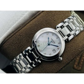 Longines Lg Factory New 26.5mm Dial Steel Strap Watch Silver