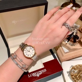 Longines Roman Numeral Scale 316l Refined Steel Watch