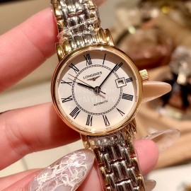 Longines Roman Numeral Scale 316l Refined Steel Watch