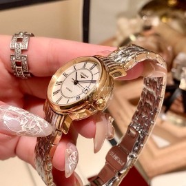 Longines Roman Numeral Scale 316l Refined Steel Watch