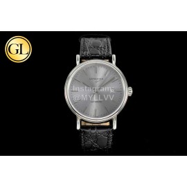 Longines New 40mm Dial Watch Gray