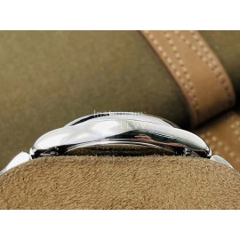 Longines Lg Factory Lunar Phase Function Steel Strap Watch Silver