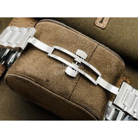 Longines Lg Factory Lunar Phase Function Steel Strap Watch Silver