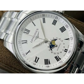 Longines Lg Factory Lunar Phase Function Roman Numeral Dial Watch