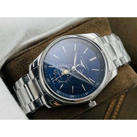 Longines Lg Factory Lunar Phase Steel Strap Watch