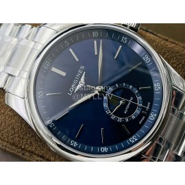 Longines Lg Factory Lunar Phase Steel Strap Watch