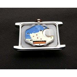 Longines Fashion Leather Strap 200m Waterproof Watch