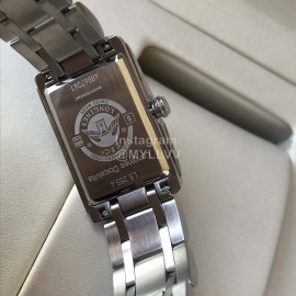 Longines Fashion Square Dial Steel Strap Quartz Watch