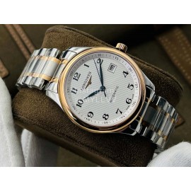 Longines Lg Factory 316 Refined Steel White Dial Watch