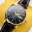 Longines Lg Factory 40mm Dial Leather Strap Black Dial  Watch