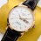 Longines Lg Factory 40mm Dial Leather Strap White Dial Watch