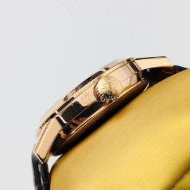 Longines Lg Factory 40mm Dial Leather Strap White Dial Watch