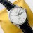 Longines Lg Factory Leather Strap 40mm Dial White Dial Watch
