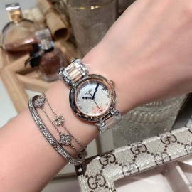 Longines 316 Fine Steel Round Dial Quartz Watch White