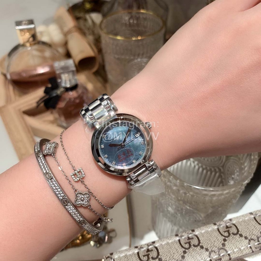 Longines 316 Fine Steel Round Dial Quartz Watch