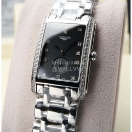 Longines Steel Strap Square Dial Watch For Women