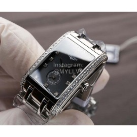 Longines Steel Strap Square Dial Watch For Women