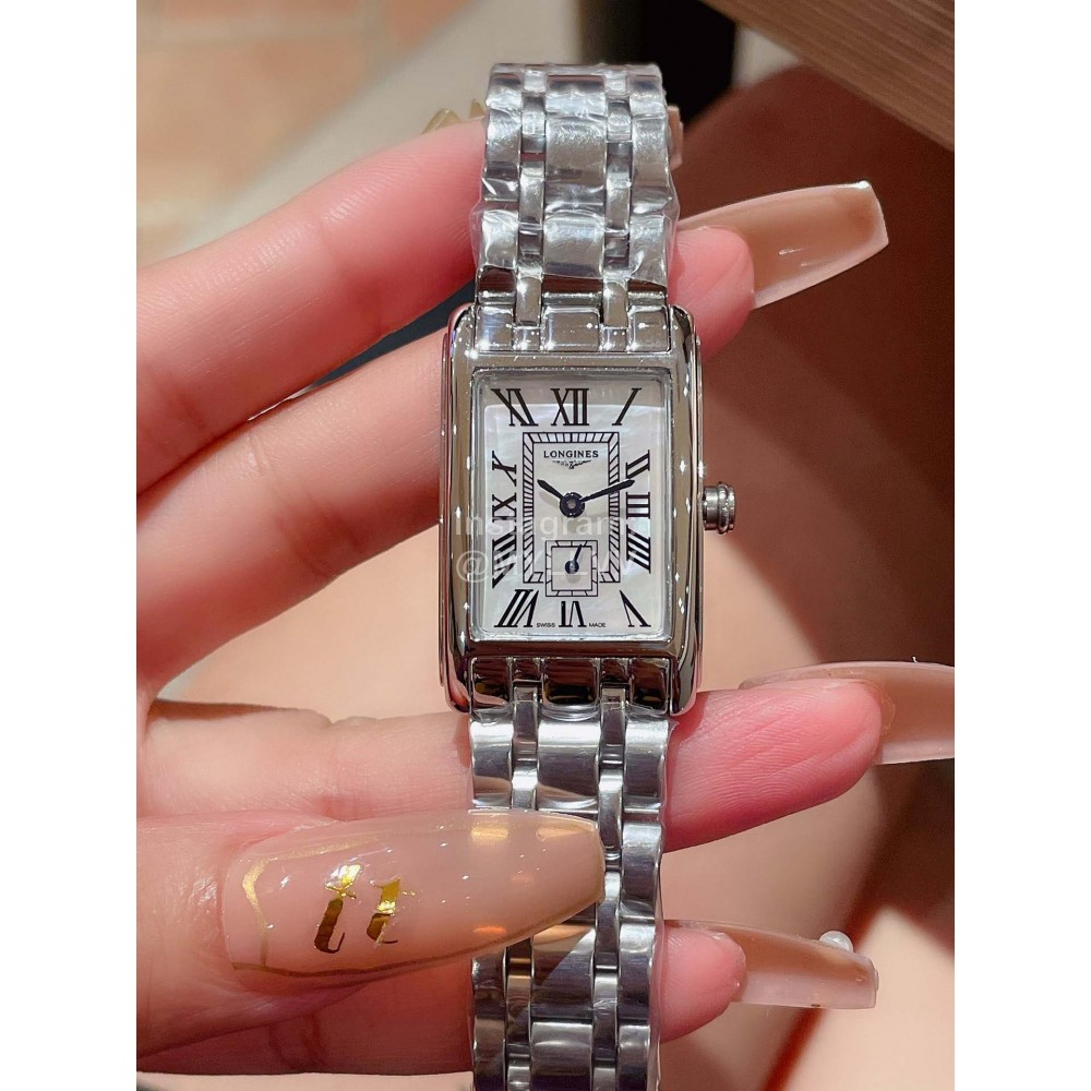 Longines 316 Fine Steel Strap Square Dial Watch For Women