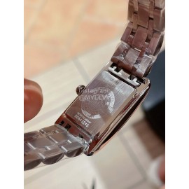 Longines 316 Fine Steel Strap Square Dial Watch For Women