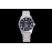 Longines Lunar Phase Watch Steel Strap Watch Black