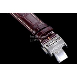 Longines Lunar Phase Watch Brown Leather Strap Watch