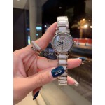 Longines Crystal Diamond Dial Watch For Women