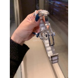 Longines Crystal Diamond Dial Watch For Women