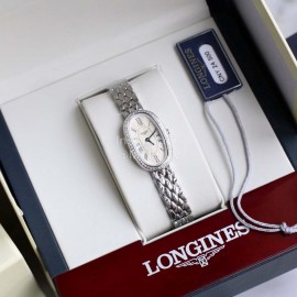 Longines Steel Strap Ultra Thin Dial Quartz Watch For Women
