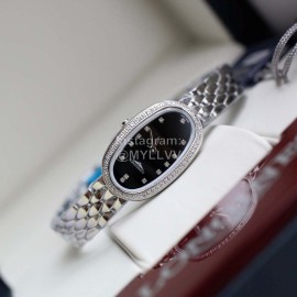 Longines Ultra Thin Dial Quartz Watch For Women Black