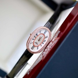 Longines Diamond Ultra Thin Dial Quartz Watch For Women