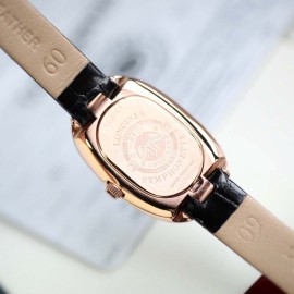 Longines Diamond Ultra Thin Dial Quartz Watch For Women