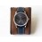Longines Lunar Phase Navy Leather Strap Watch