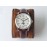 Longines Lunar Phase Leather Strap White Dial Watch