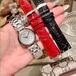 Longines 316 Refined Steel Diamond Dial Watch Silver