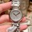 Longines 316 Refined Steel Diamond Dial Watch Silver