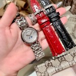 Longines New 316 Refined Steel Diamond Dial Watch Silver