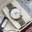 Longines White Dial Steel Strap Watch For Men And Women