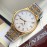 Longines Roman Numeral Dial Watch For Men And Women Gold