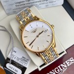 Longines Fashion Steel Strap Watch For Men And Women