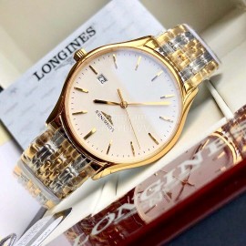 Longines Fashion Steel Strap Watch For Men And Women